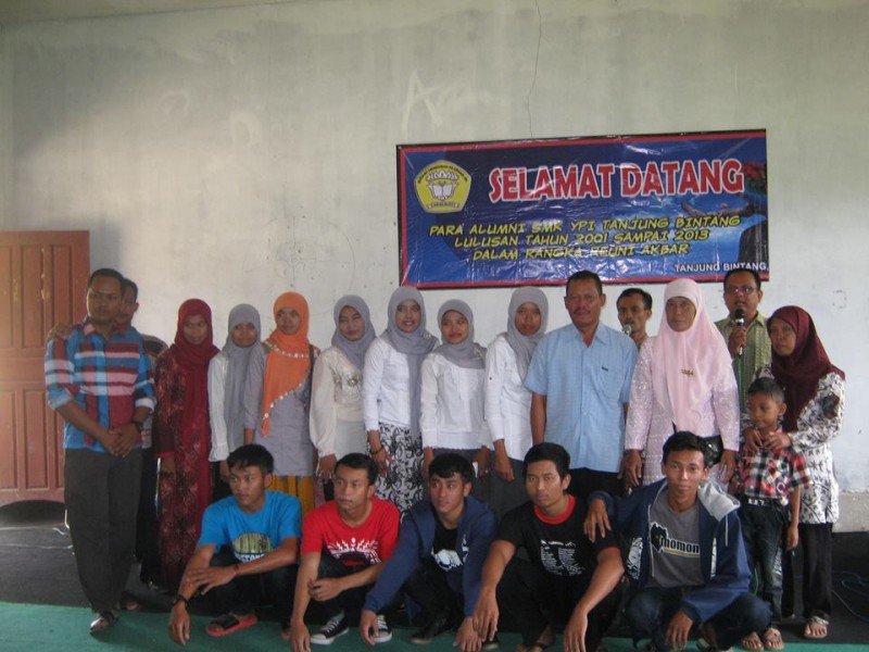 Reuni Alumni SMK YPI Tanjung Bintang Meriah