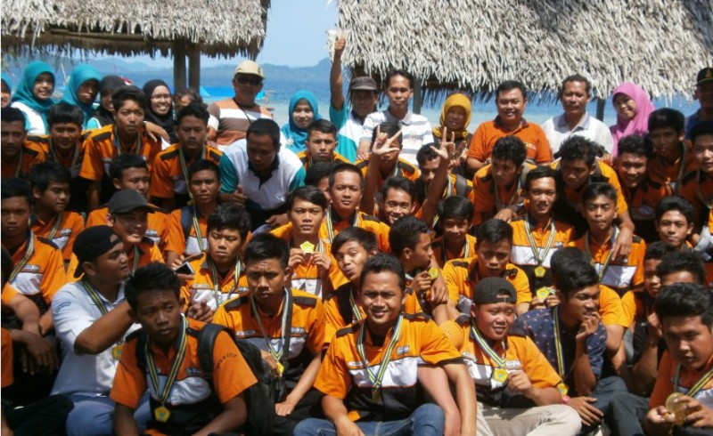 Pelepasan Siswa Tingkat XII SMK YPI Tanjung Bintang Meriah